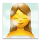 Woman in Steamy Room emoji on LG